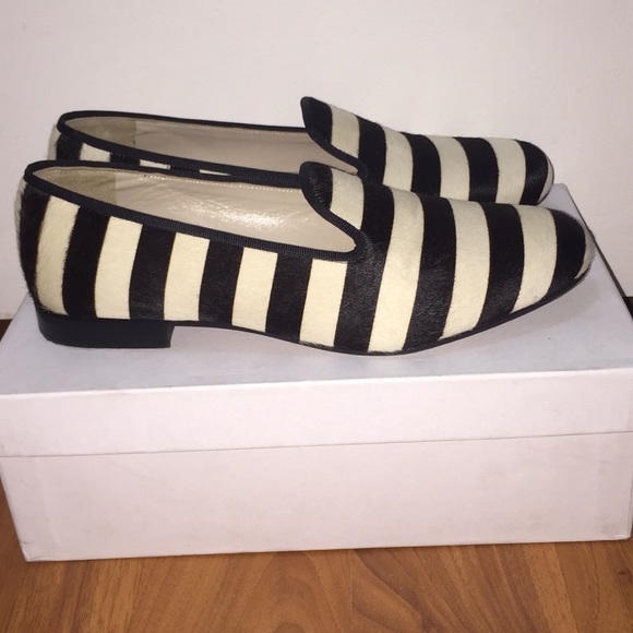 Marc Jacobs pony flats - striped. Size 8.5 - Picture 2 of 8
